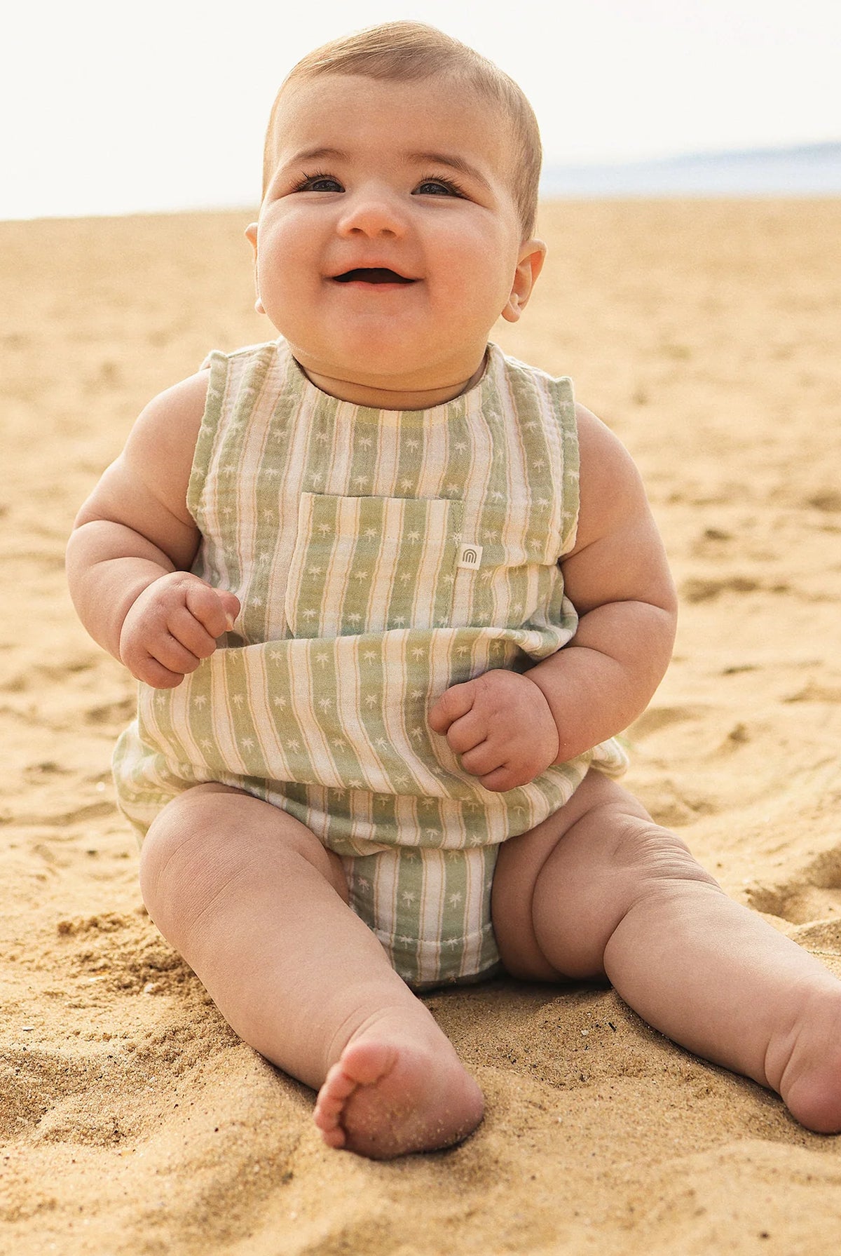 KYND Baby - Pocket Romper (Multi Stripe) KYND Baby