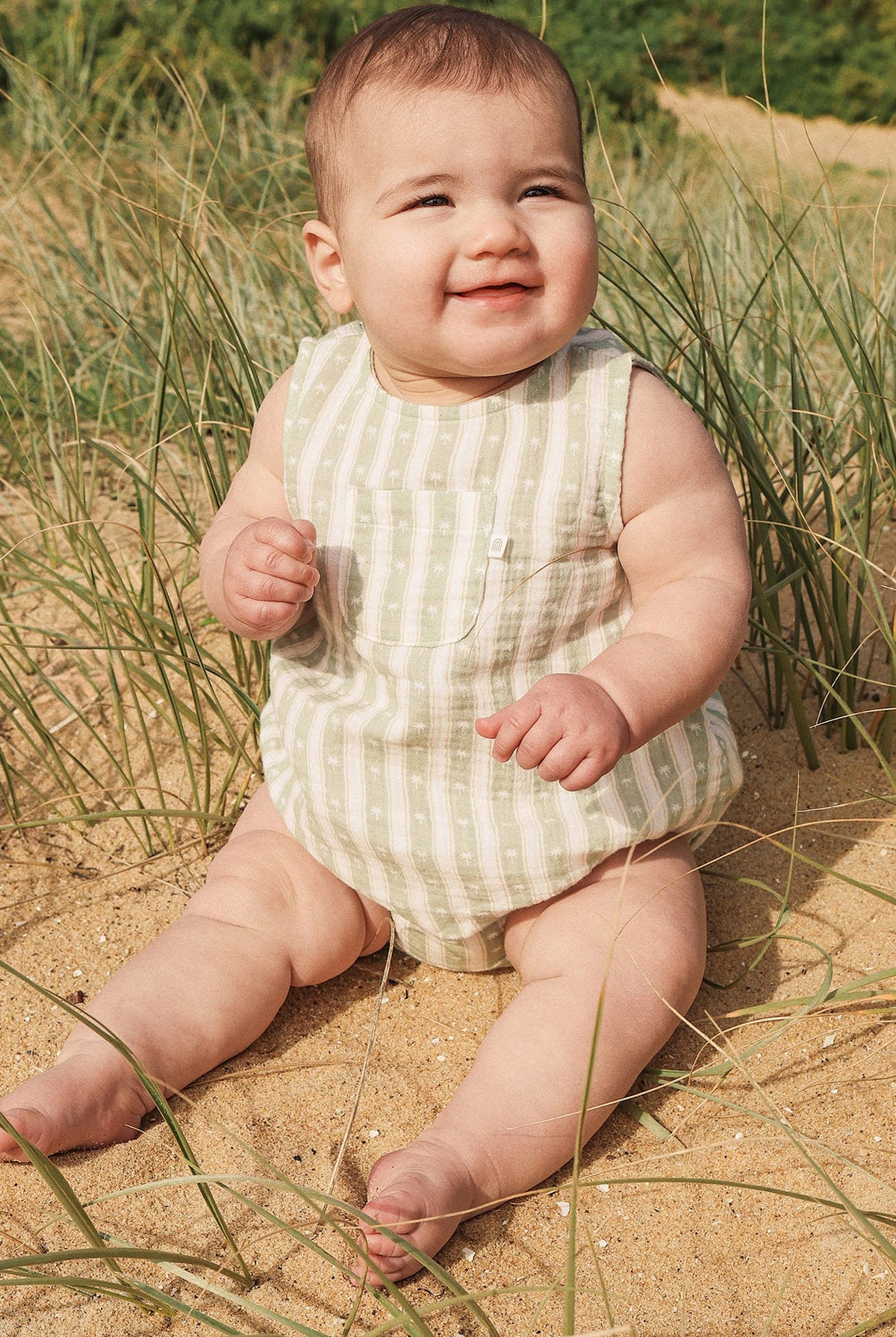 KYND Baby - Pocket Romper (Multi Stripe) KYND Baby