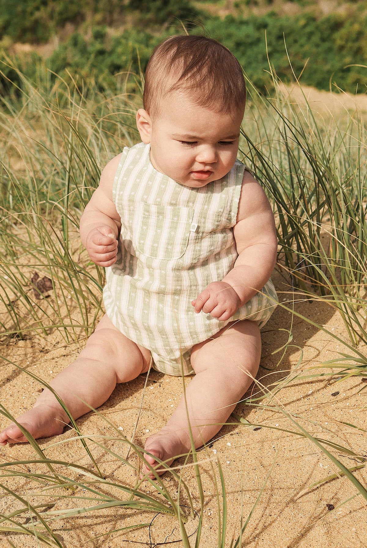 KYND Baby - Pocket Romper (Multi Stripe) KYND Baby