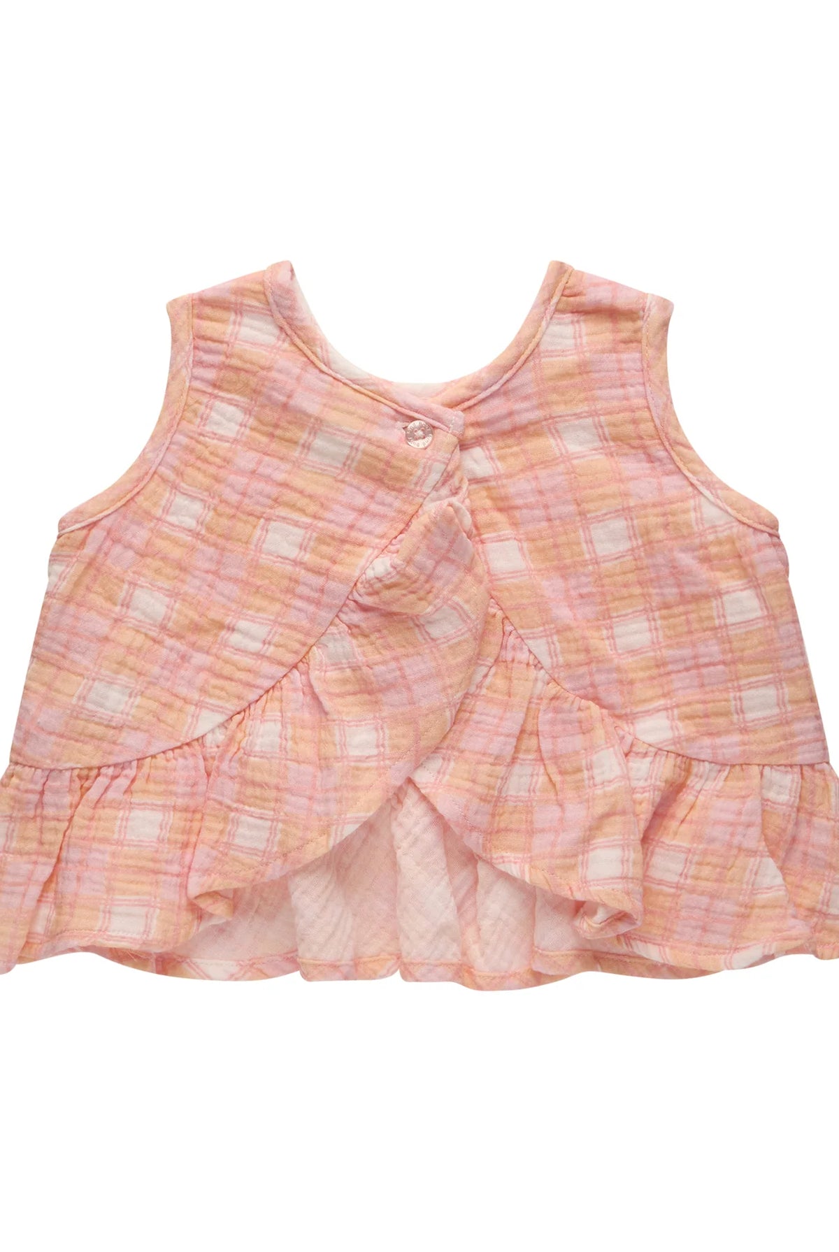 KYND Baby - Frill Top (Check) KYND Baby