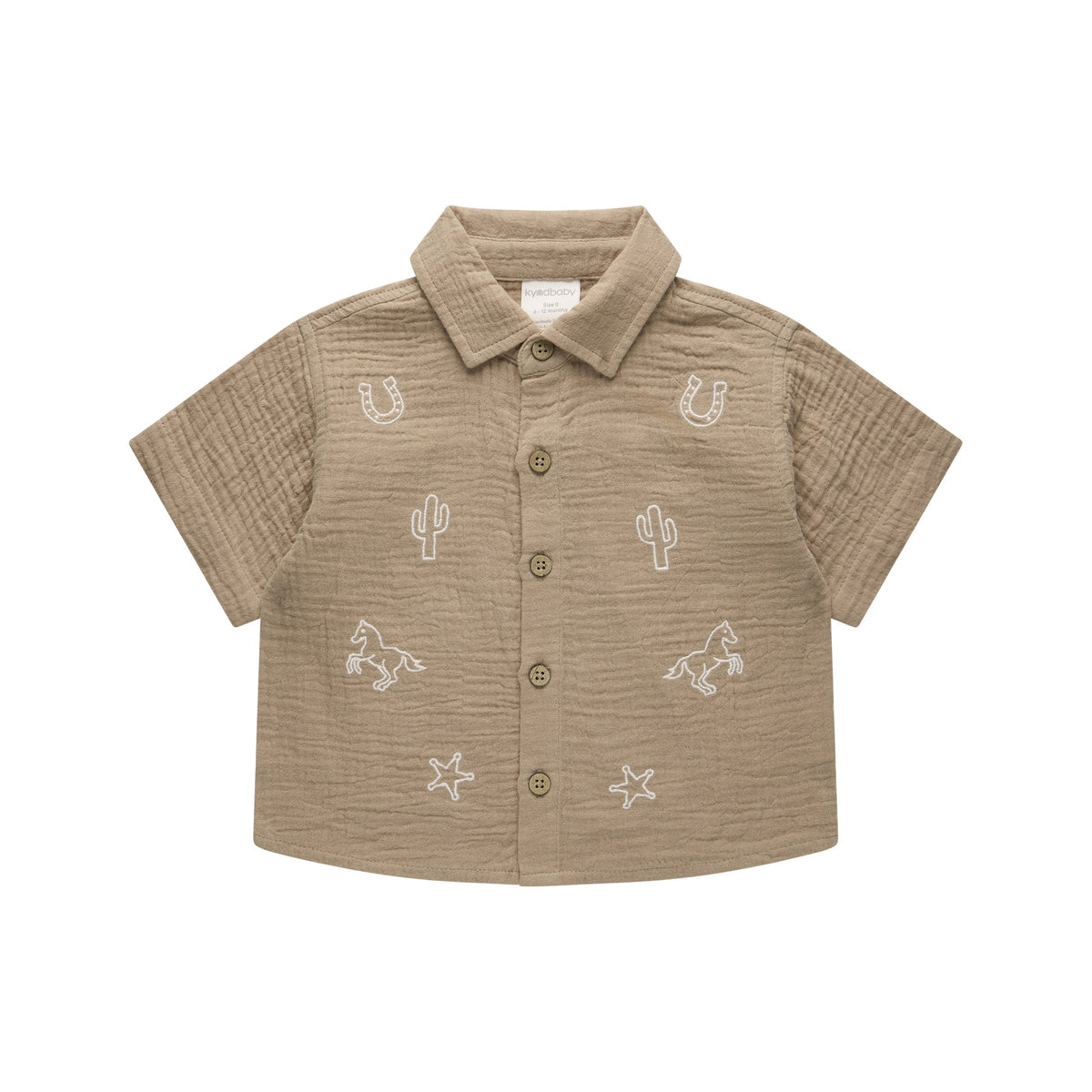 KYND Baby - Woven Shirt (Mocha) KYND Baby
