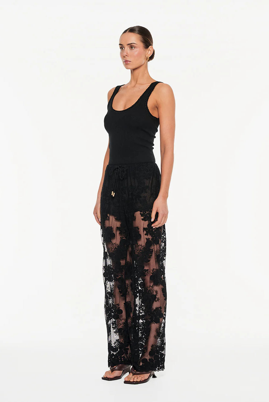 Kivari - Jaxon Lace Pant (Black) Kivari