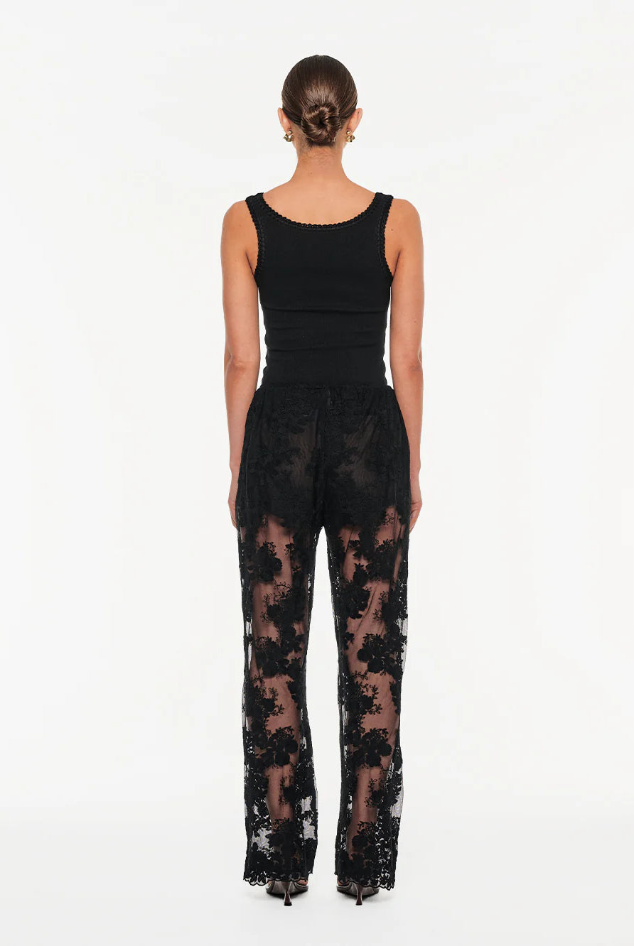 Kivari - Jaxon Lace Pant (Black) Kivari