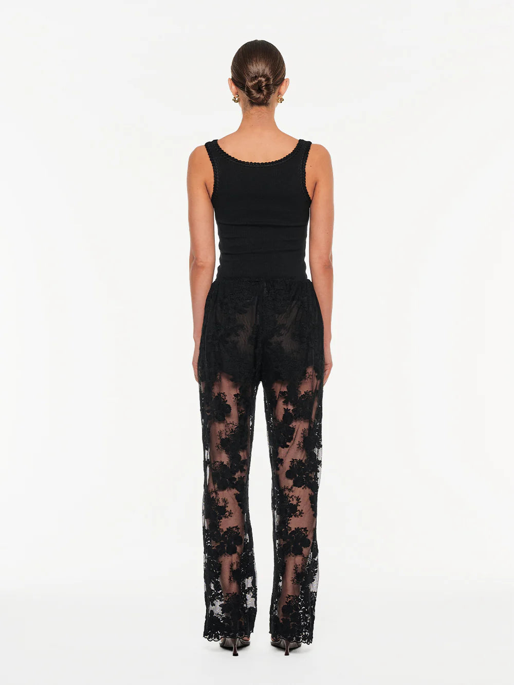 Kivari - Jaxon Lace Pant (Black) Kivari