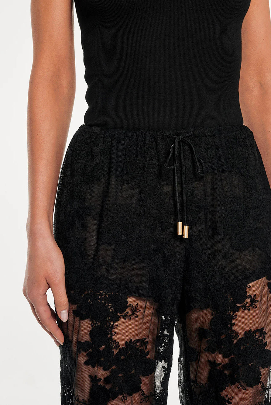 Kivari - Jaxon Lace Pant (Black) Kivari