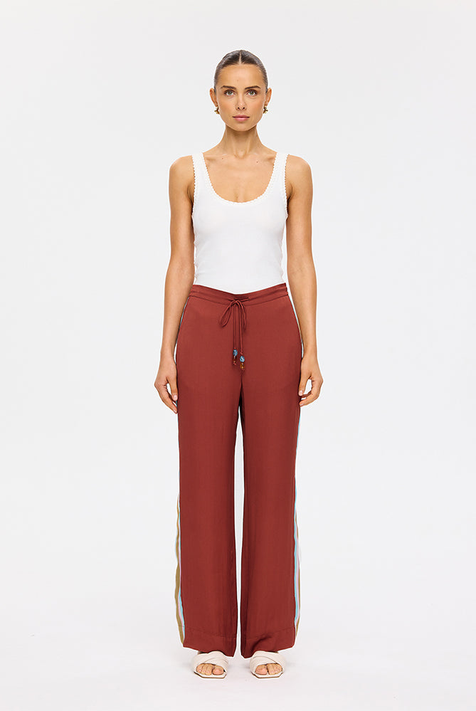 Kivari - Enzo Pant (Maroon) Kivari