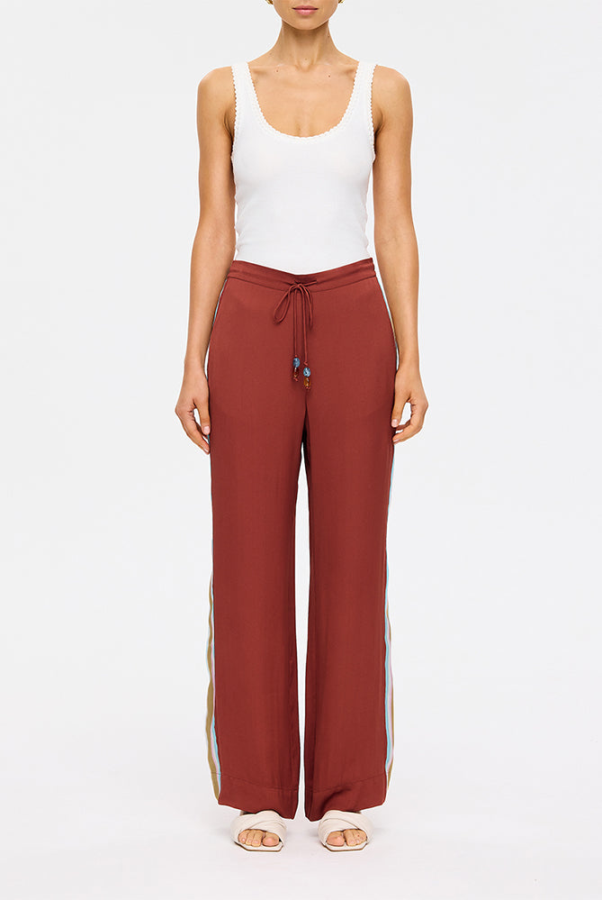 (Pre-Order) Kivari - Enzo Pant (Maroon) Kivari
