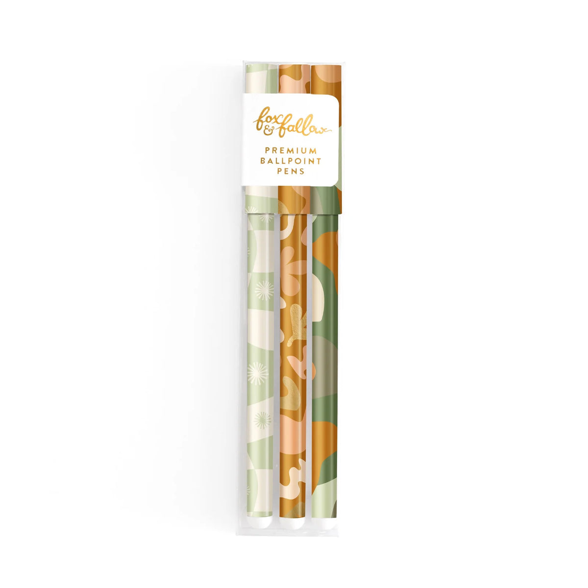 Fox & Fallow - Ballpoint Pen Pack (Sage) Fox & Fallow