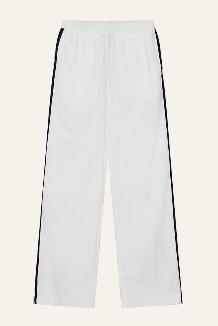 P.E Nation - Relay Spray Track Pant i(White & Dark Navy) P.E Nation