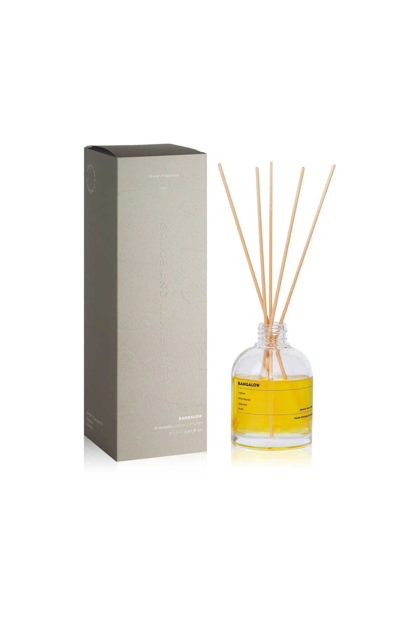 Grace and James - Reed Diffuser 150ml (Bangalow) Grace and James