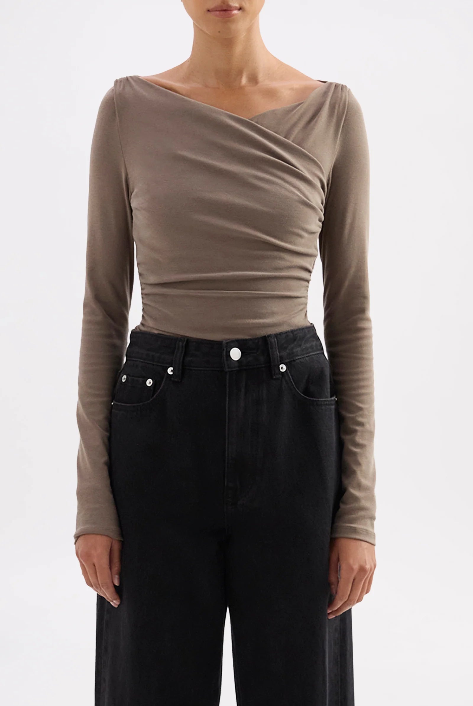 Nude Lucy - Daniya LS Top (Truffle) Nude Lucy