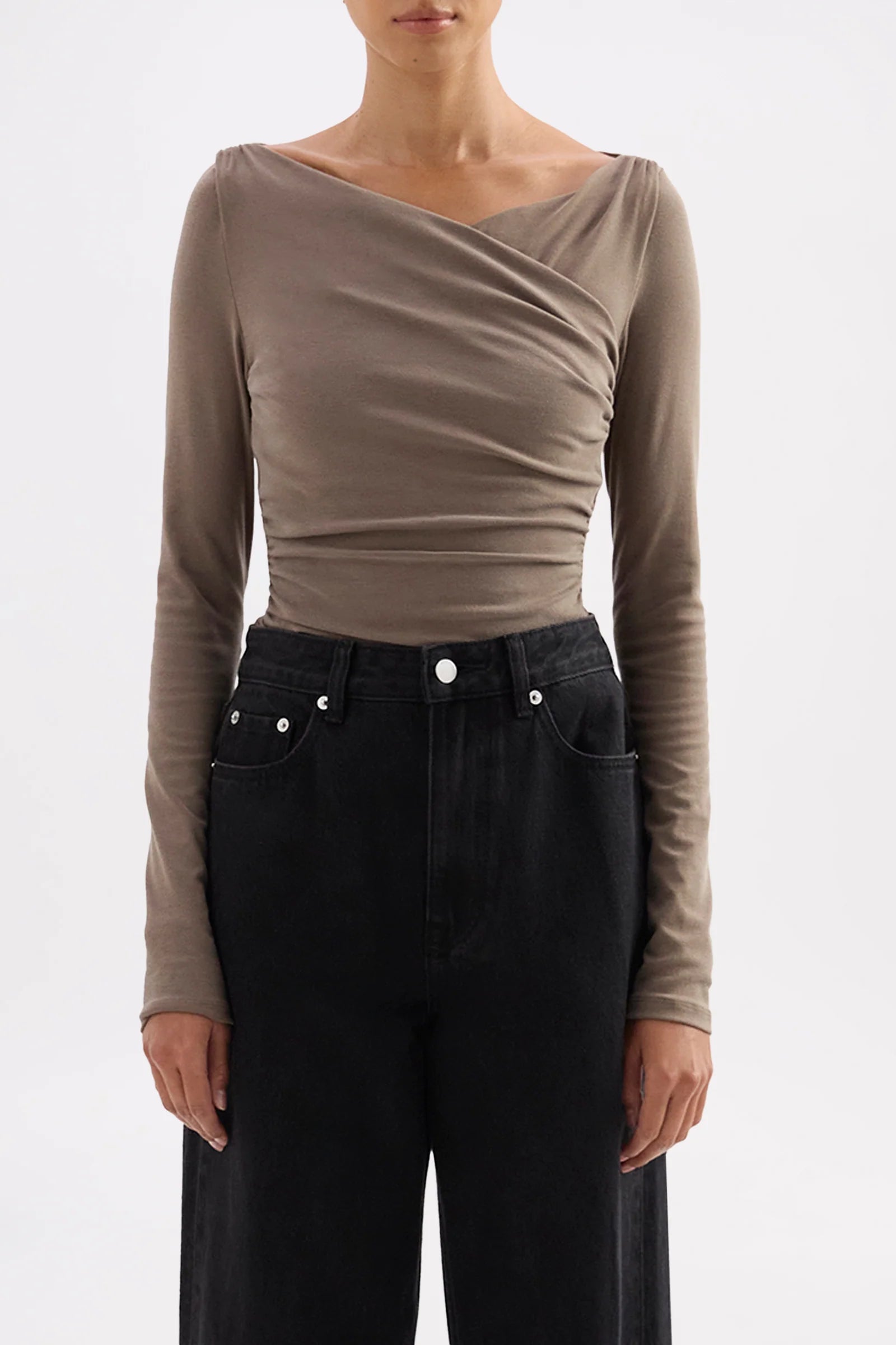 Nude Lucy - Daniya LS Top (Truffle) Nude Lucy