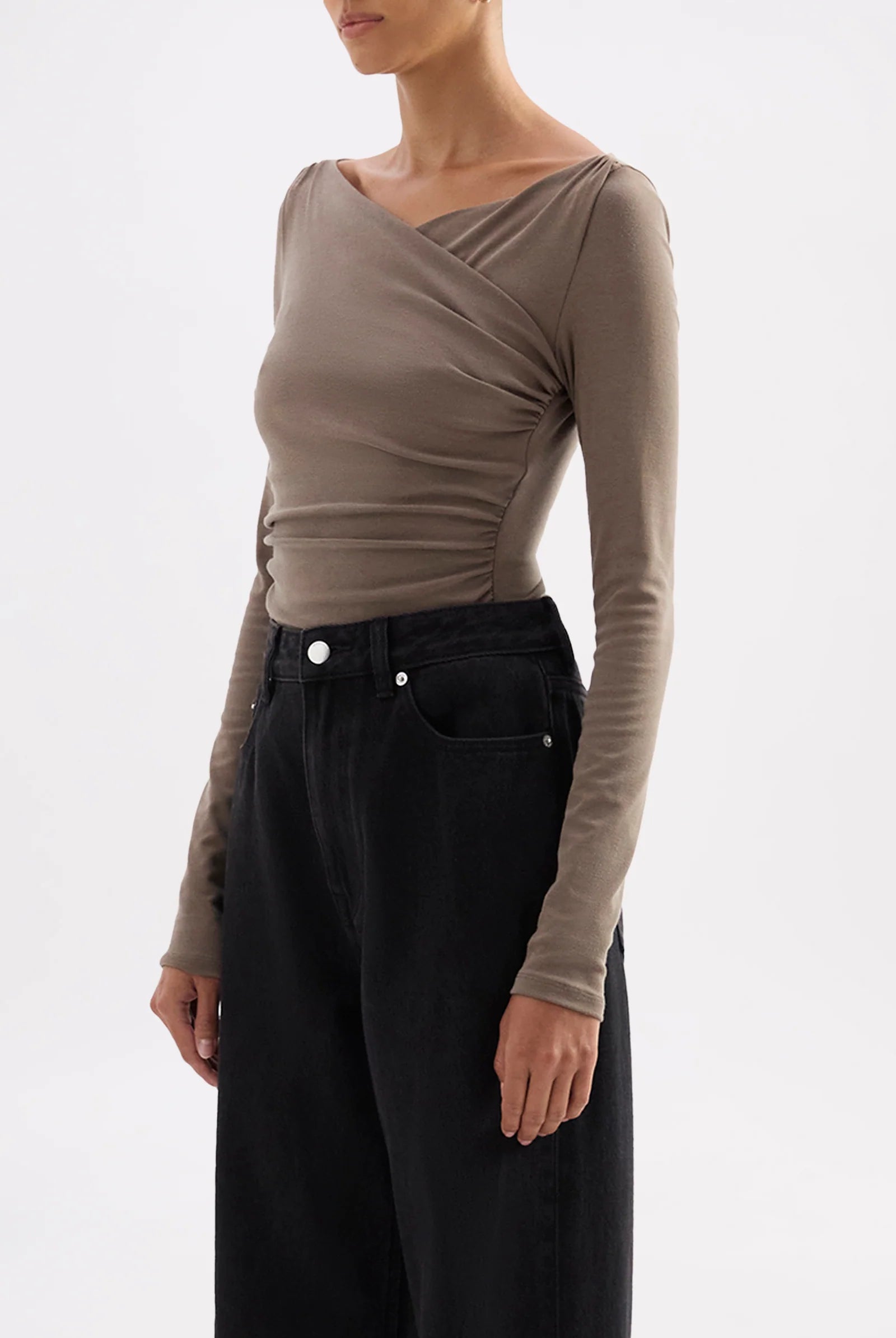 Nude Lucy - Daniya LS Top (Truffle) Nude Lucy