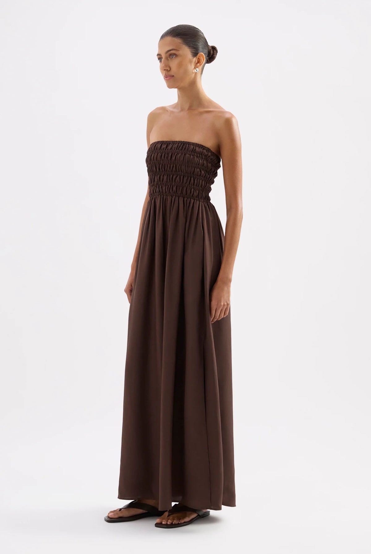 Nude Lucy - Zuri Tencel Maxi (Chocolate) Nude Lucy