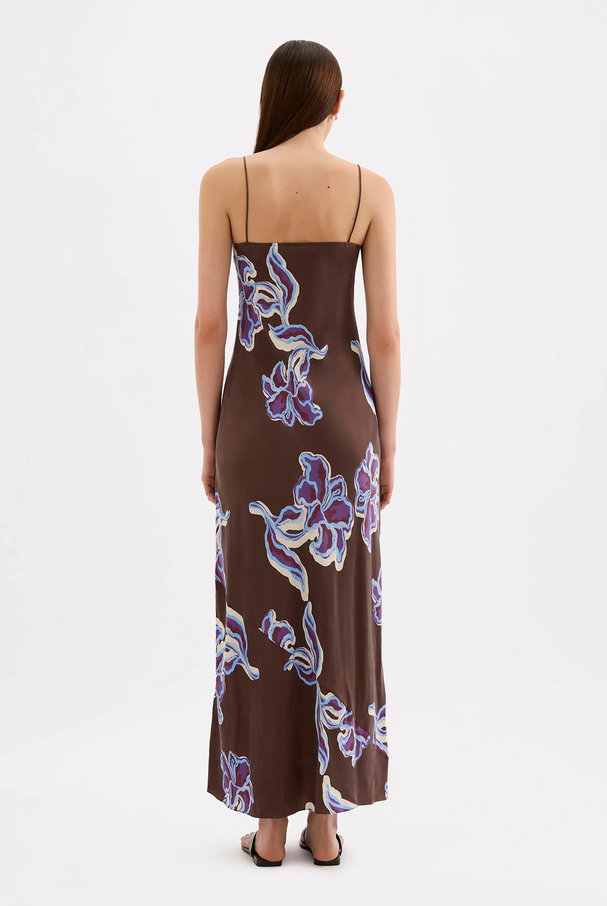 Nude Lucy - Azalea Cupro Slip Dress Nude Lucy