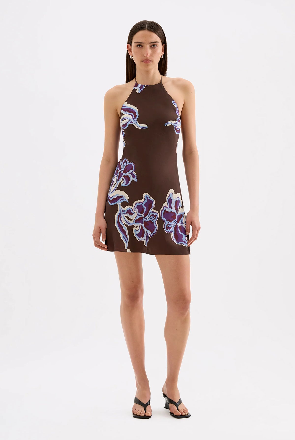 Nude Lucy - Azalea Cupro Mini Dress Nude Lucy