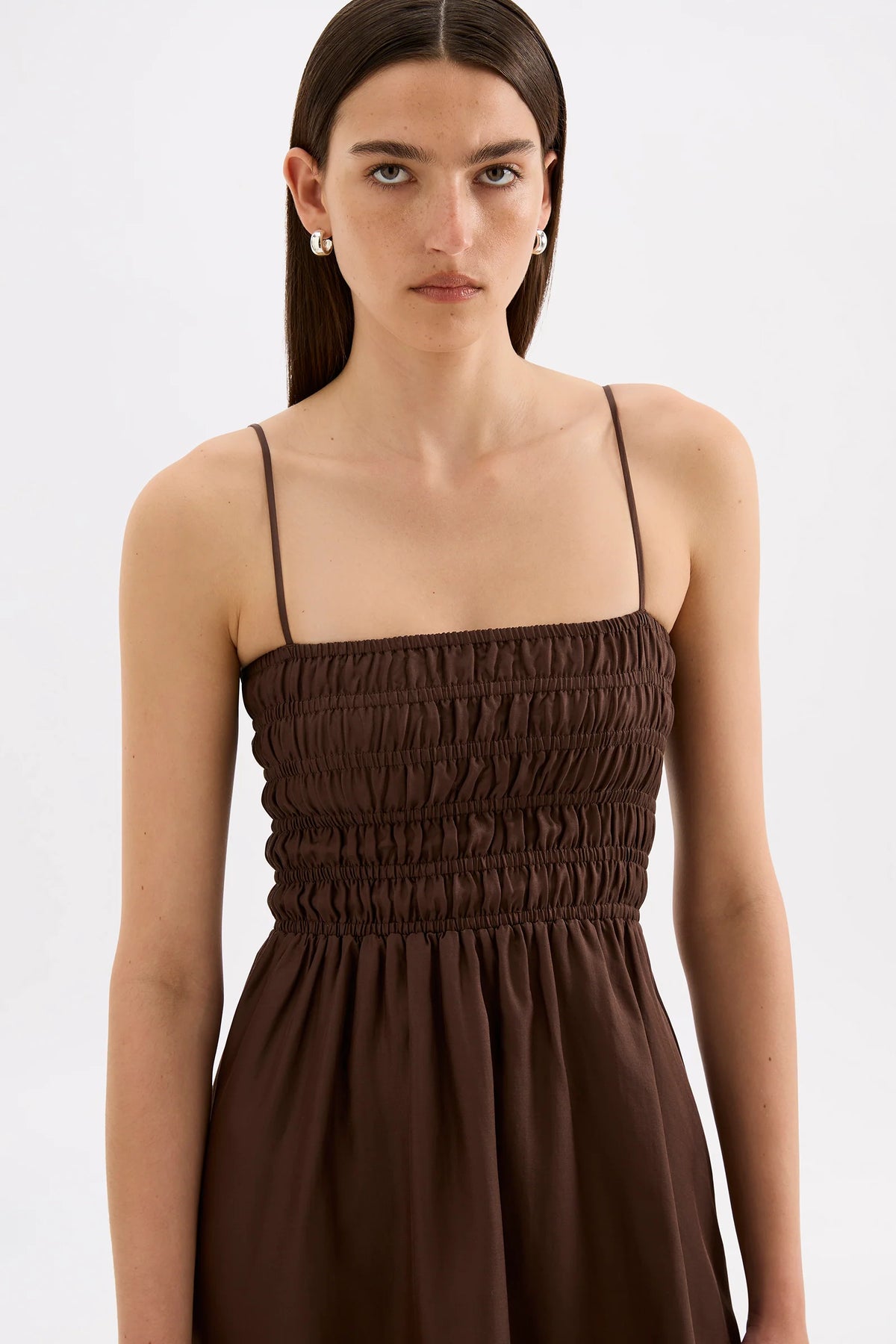 Nude Lucy - Jaslynn Mini Dress (Chocolate) Nude Lucy