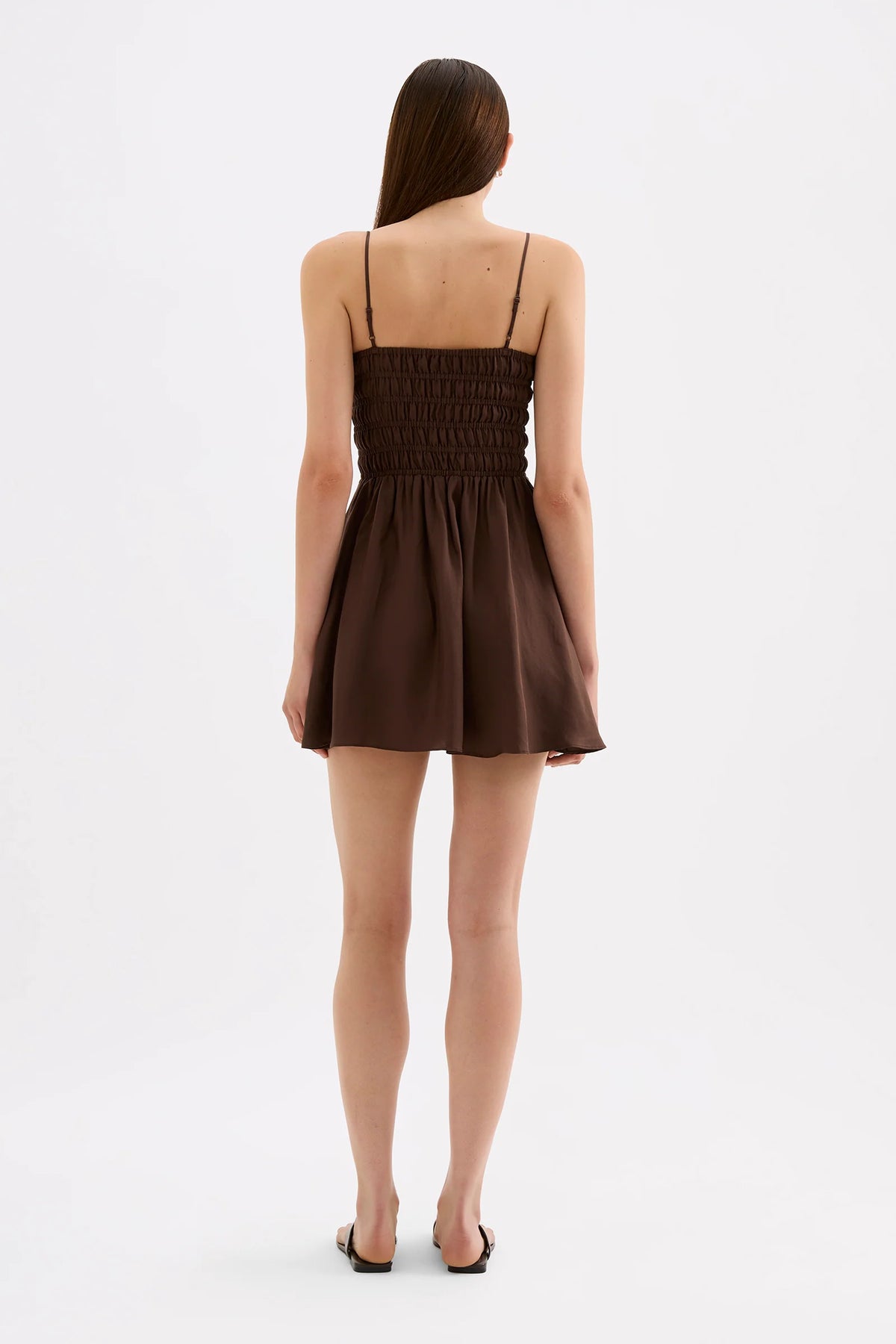 Nude Lucy - Jaslynn Mini Dress (Chocolate) Nude Lucy
