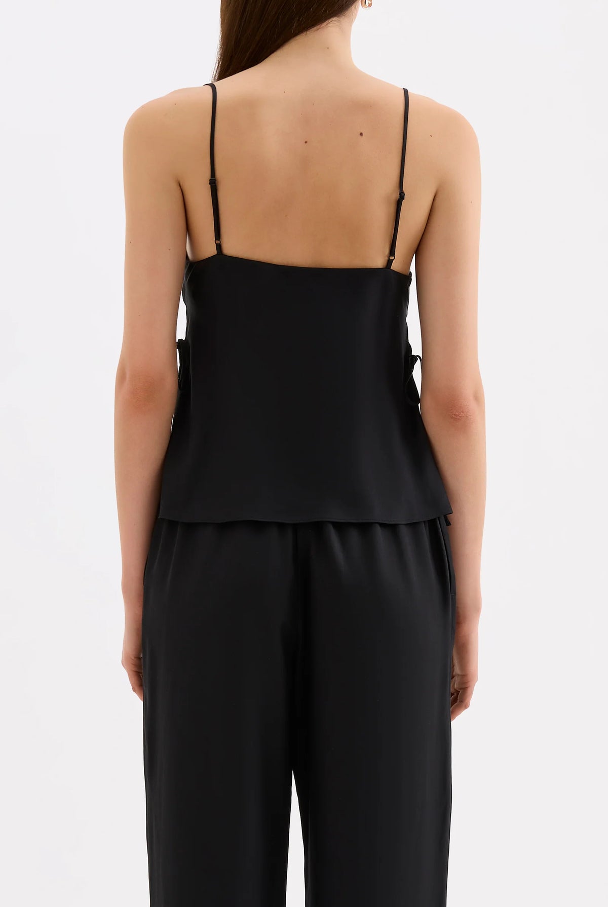 Nude Lucy - Jaslynn Tencel Top (Black) Nude Lucy
