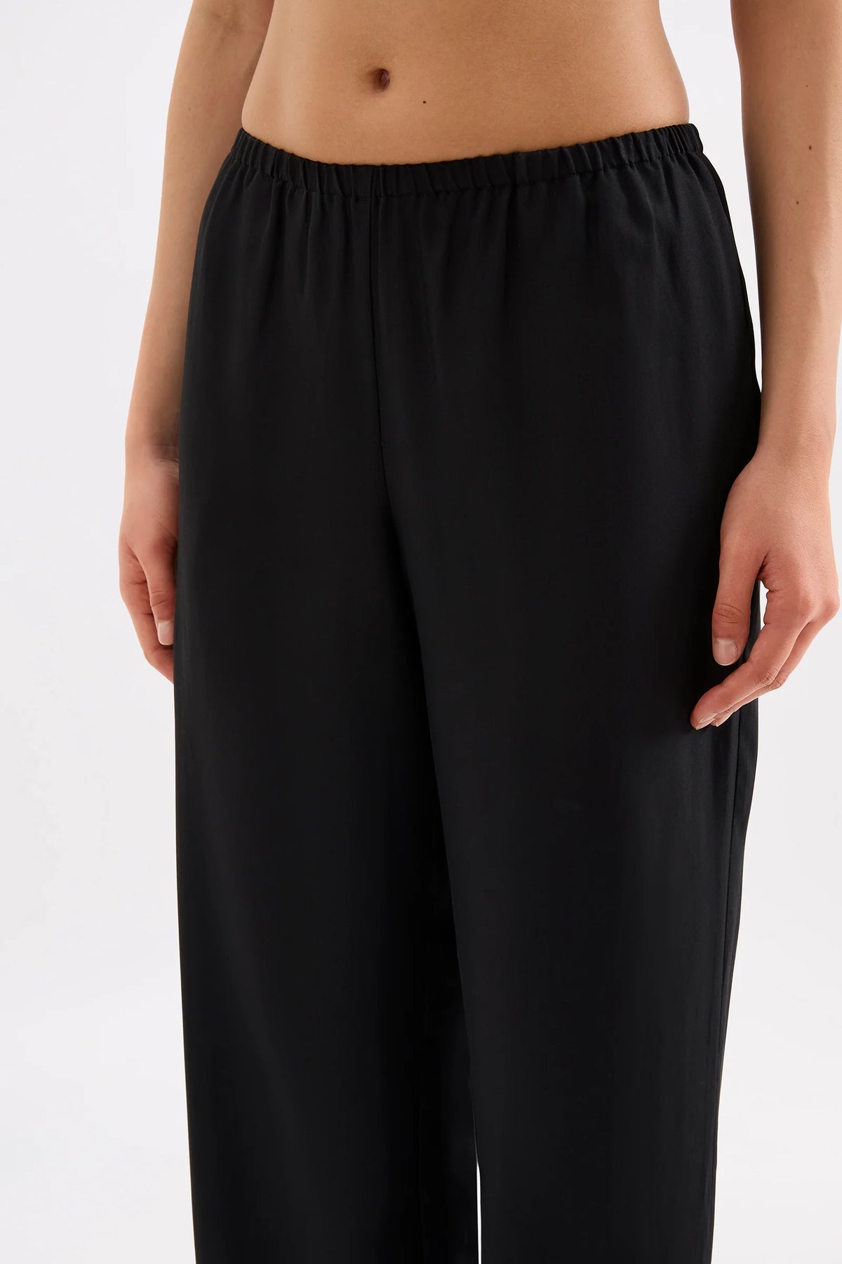 Nude Lucy - Jaslynn Tencel Pant (Black) Nude Lucy