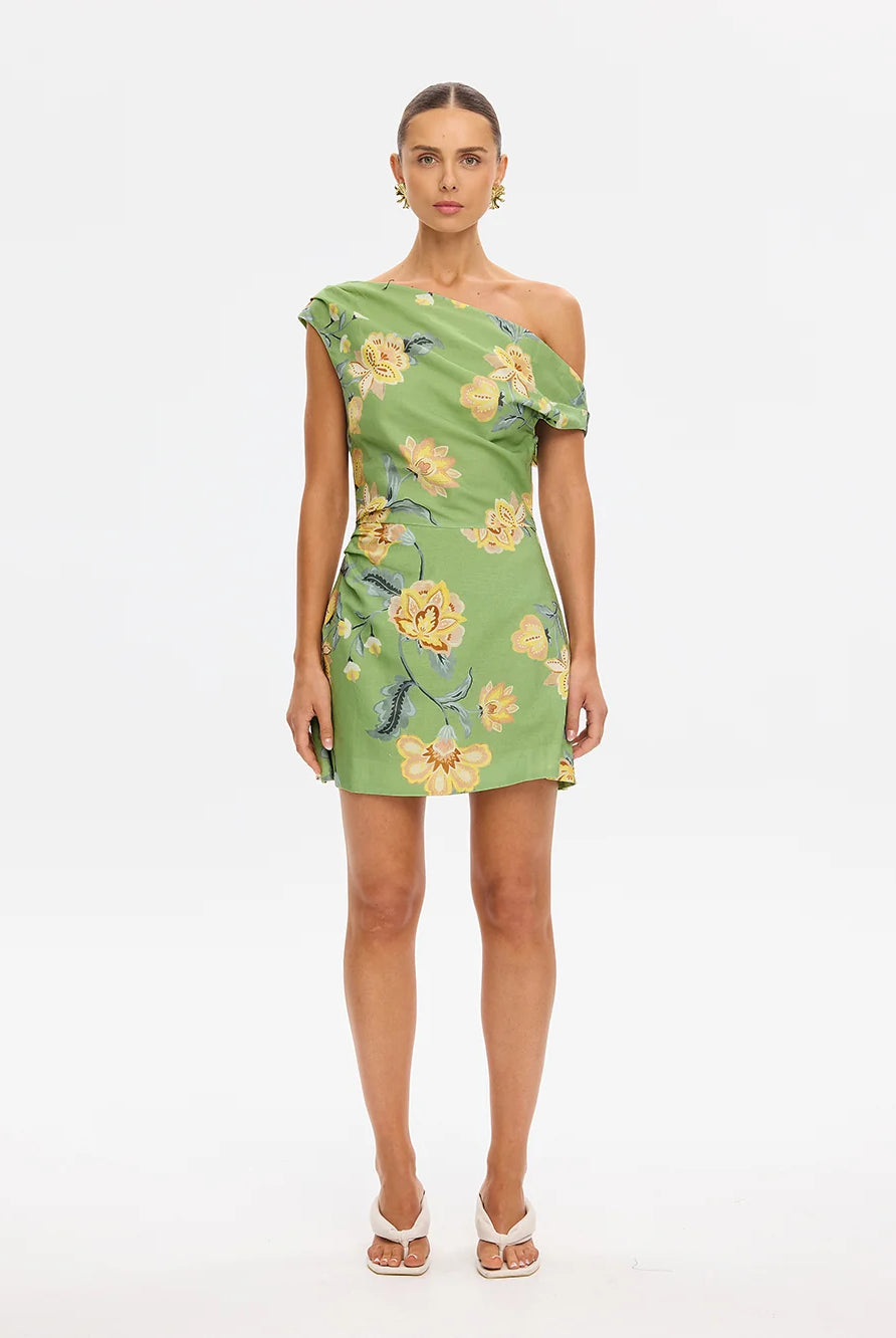 Kivari - Eve Off The Shoulder (Green) Kivari