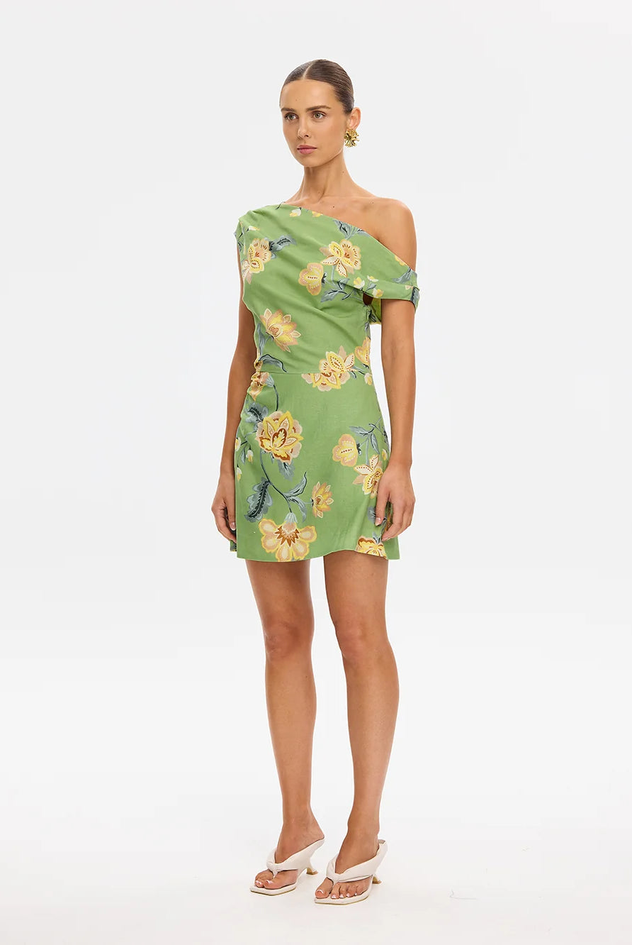 Kivari - Eve Off The Shoulder (Green) Kivari