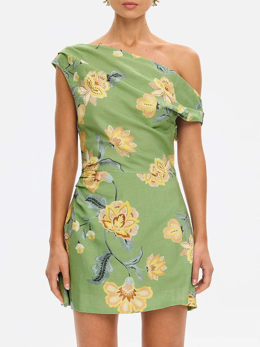 Kivari - Eve Off The Shoulder (Green) Kivari