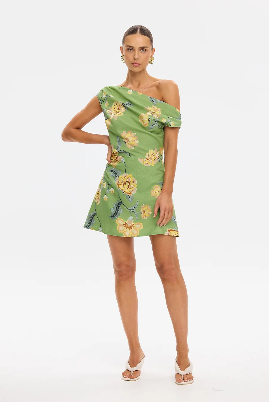 Kivari - Eve Off The Shoulder (Green) Kivari