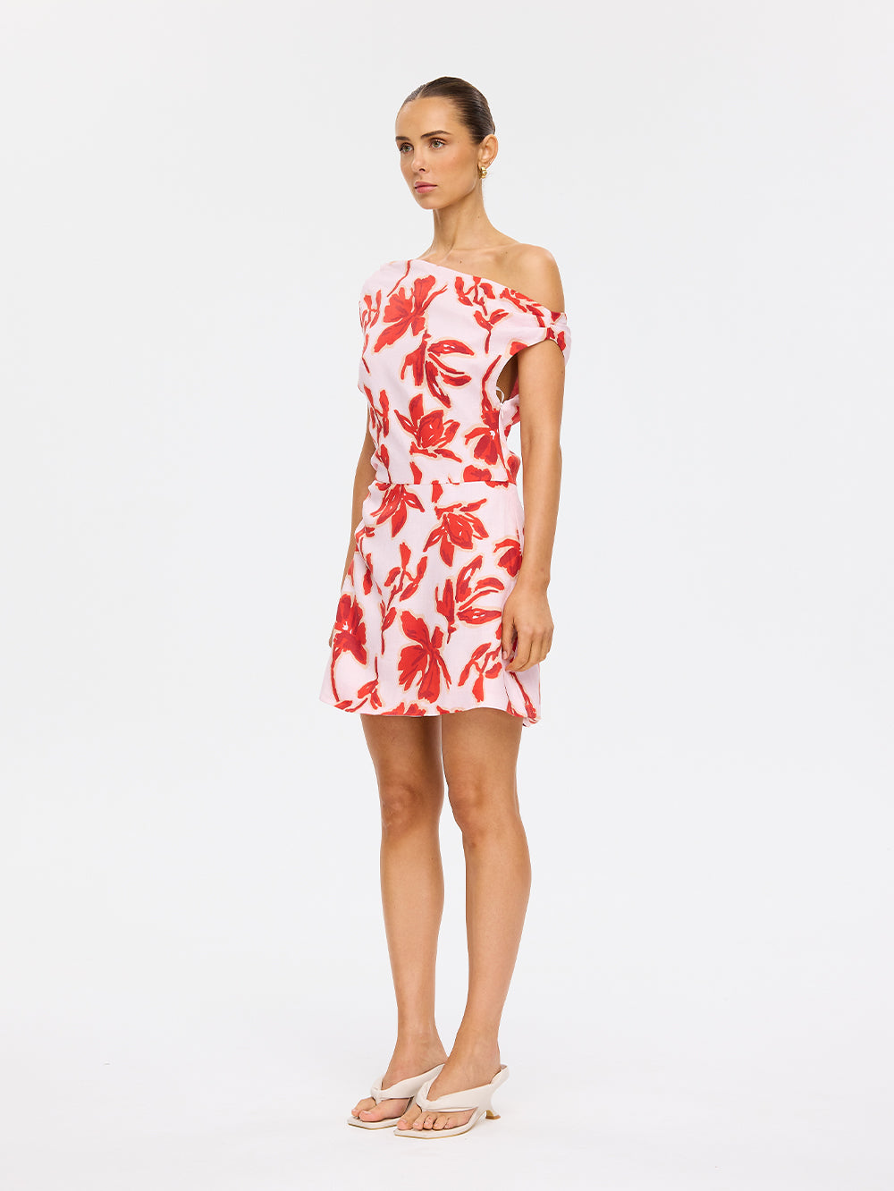 Kivari Rosalie Mini Dress (Red) Kivari