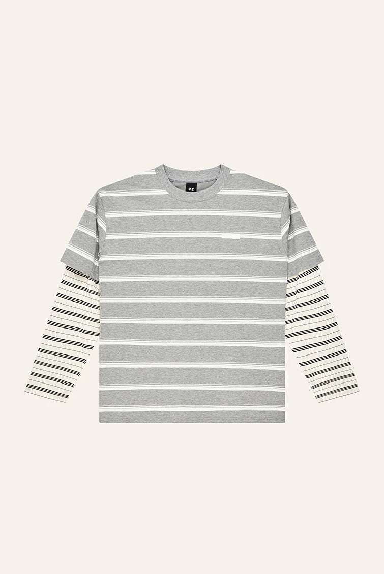 P.E Nation - Spark LS Tee (Mid Grey Marle) P.E Nation