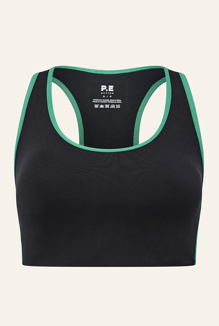P.E Nation - Stellar Sports Bra (Black/Amazon) P.E Nation