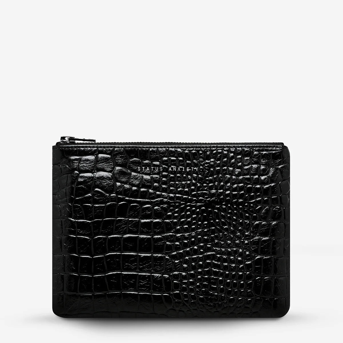 Status Anxiety New Day - Black Croc Emboss Status Anxiety