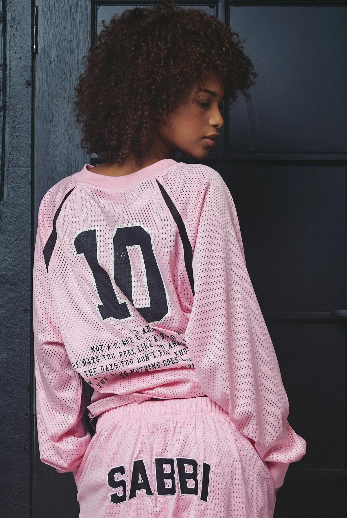 Sabbi - The 10 Mesh Top (Pink) Sabbi