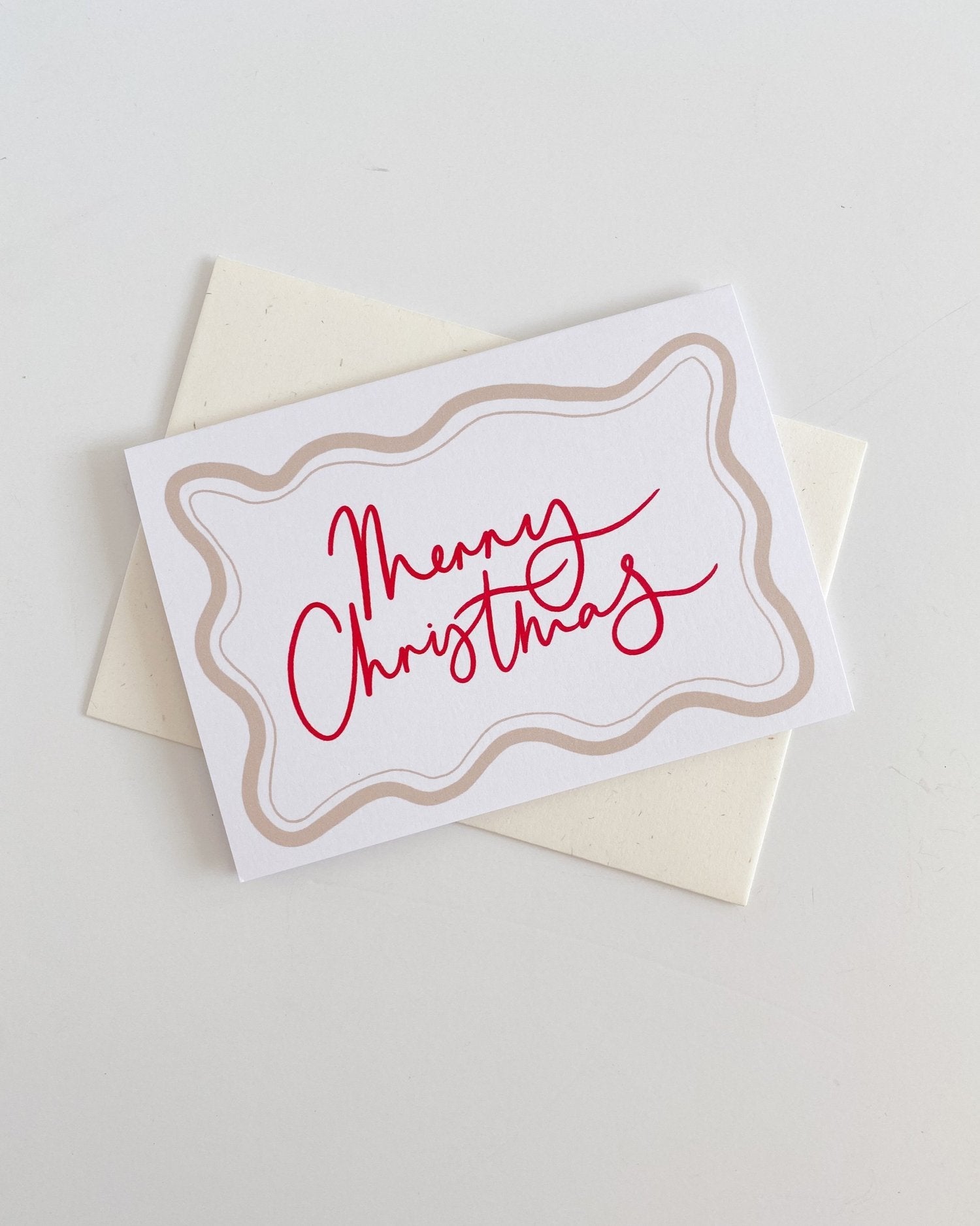 Wildfire Co Design Wavy Merry Christmas Card Wildfire Co. Design