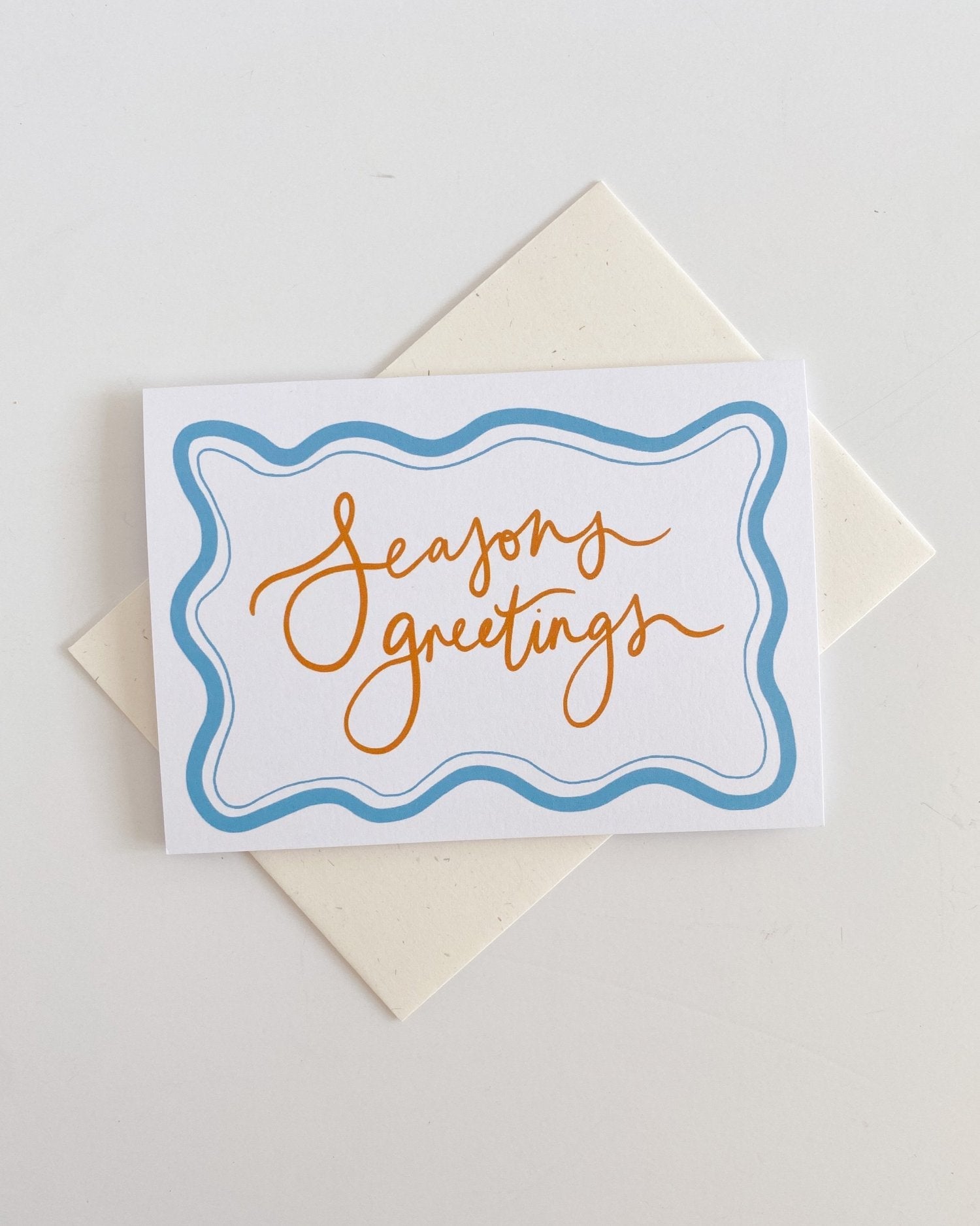 Wildfire Co Design Wavy Season Greetings Card Wildfire Co. Design