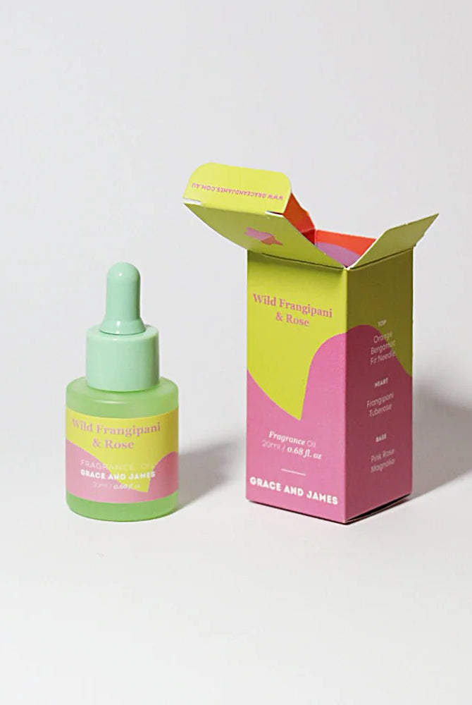 Grace & James - Bloom Collection Air Freshener Refill (Wild Frangipani & Rose) Grace and James