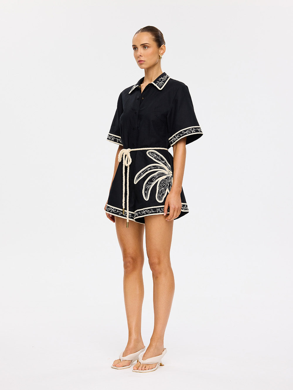 Kivari - Zaria Playsuit (Black) Kivari