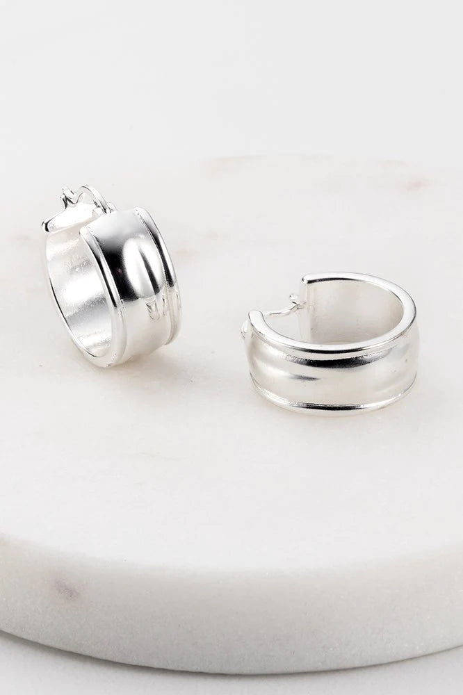 Zafino Ally Hoop - Silver Zafino