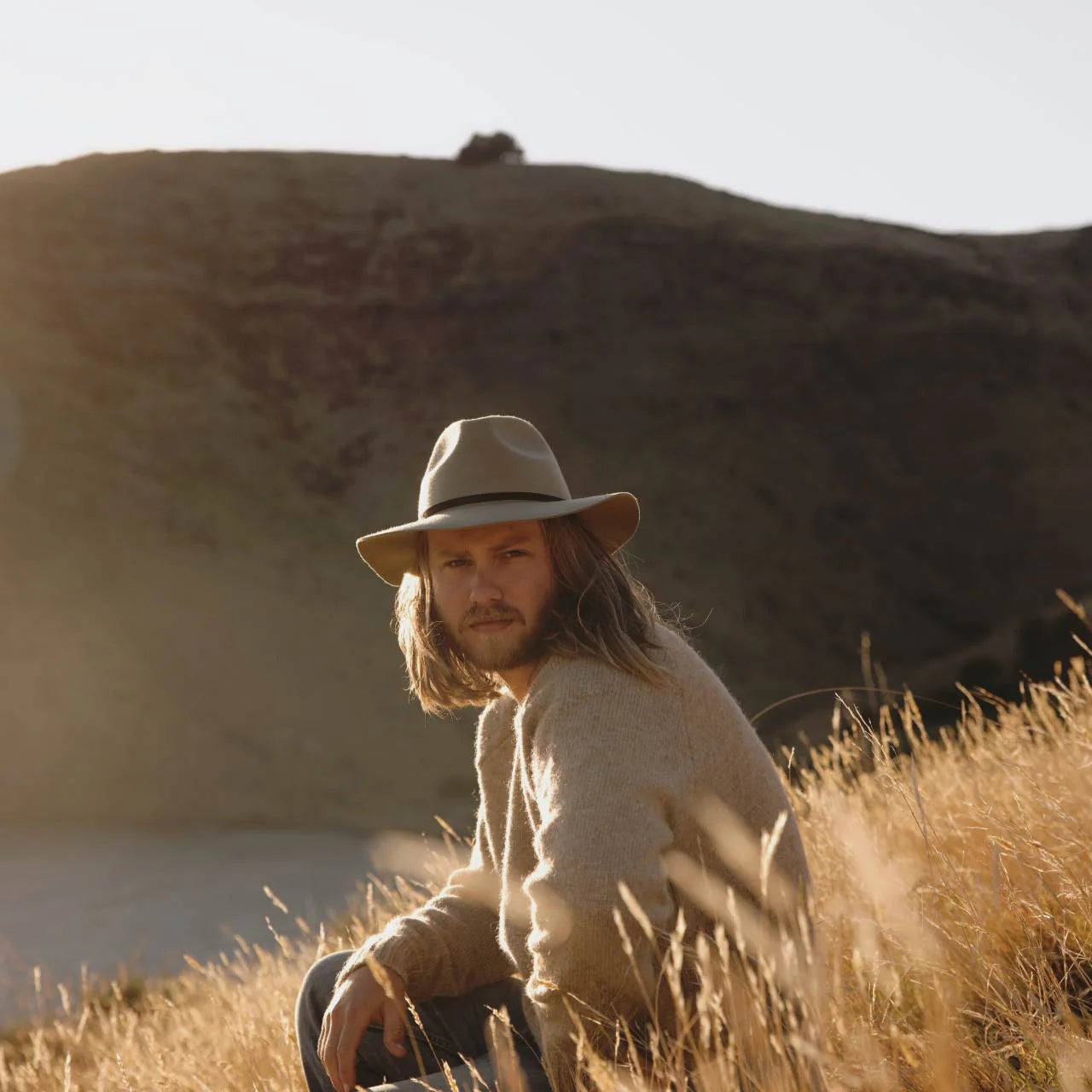 Will & Bear - Anderson Felt Fedora Hat (Sage) Will + Bear