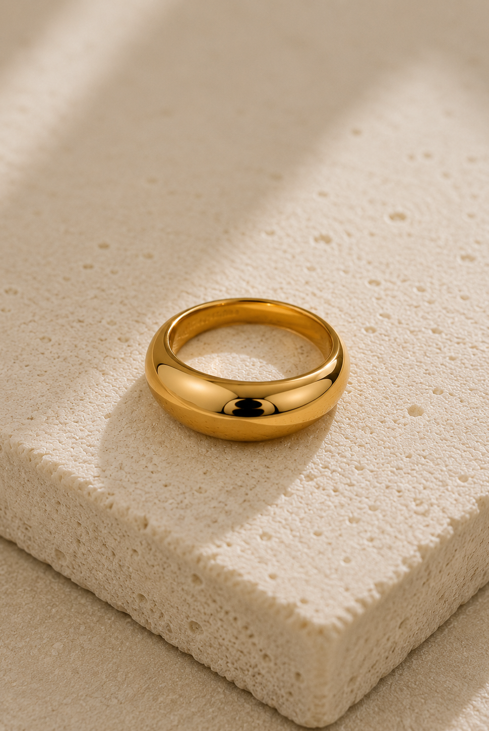 Everyday Classic 18K Gold Plated Ring Dear Blackbird Boutique