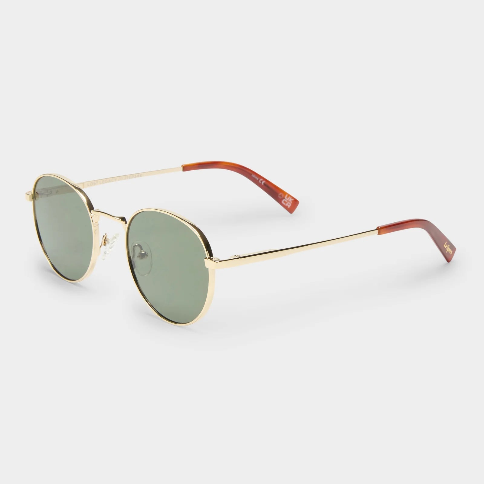 Le Specs Lost Legacy - Gold Green Mono Le Specs