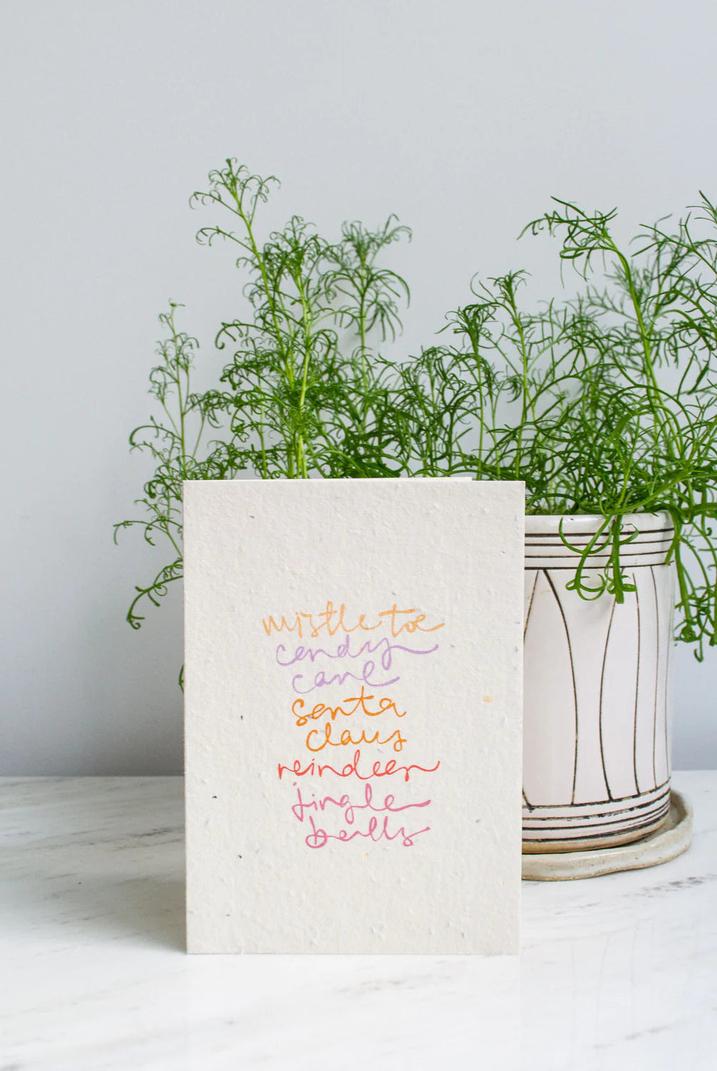 Plantable Card - Christmas Favourites Studio Y Creative
