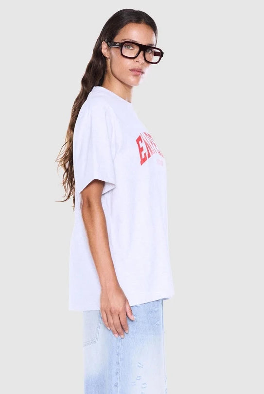 Ena Pelly - Sophia Relaxed Tee (White Marle) Ena Pelly