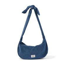 OiOi - Luna Crossbody (Ocean Blue Corduroy) OiOi