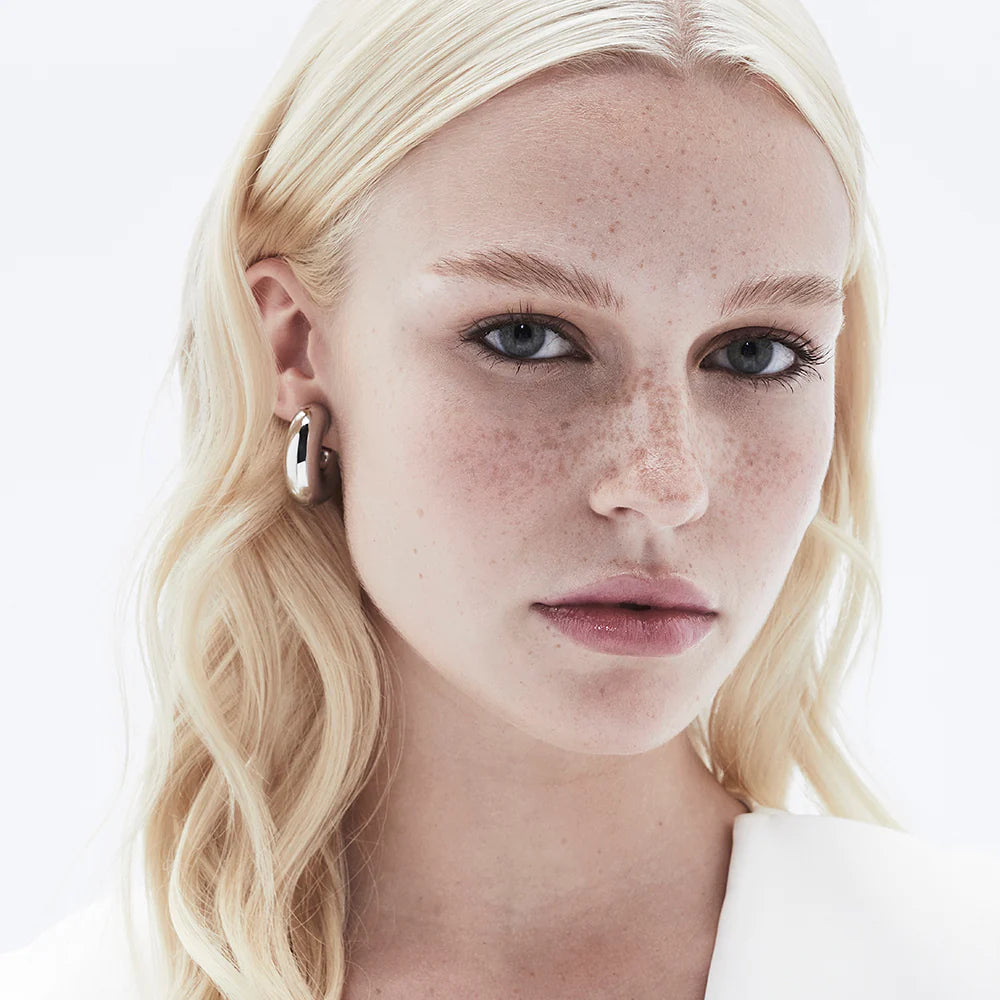 Jolie & Deen Winnie Hoops - Silver Jolie & Deen