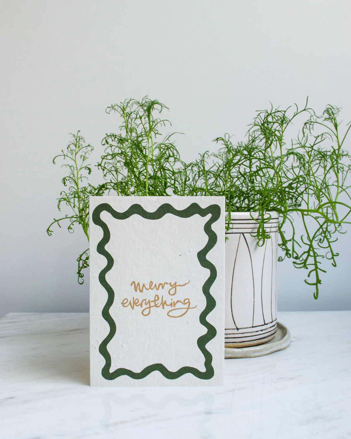 Plantable Card - Merry Everything (Nude) Studio Y Creative