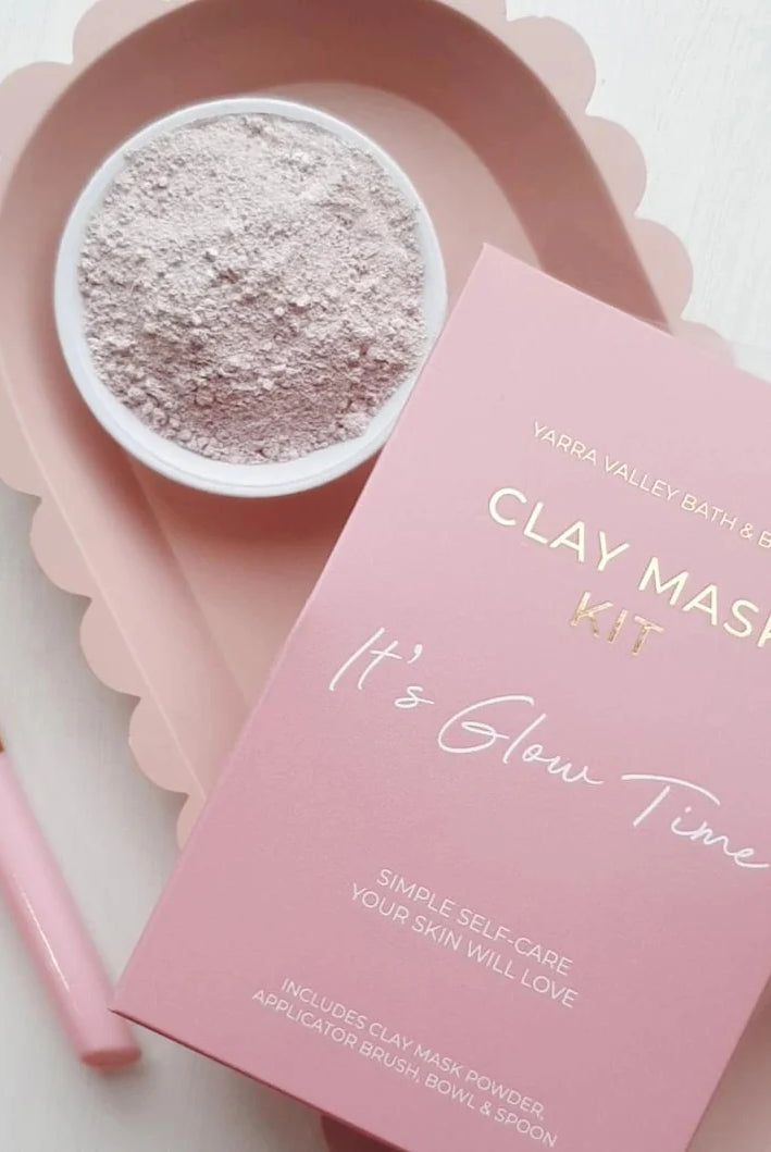 Yarra Valley Bath & Body - Clay Mask Kit (Australian Pink) Yarra Valley Bath & Body