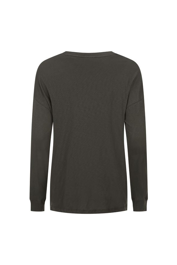 Spell - Pajarito Long Sleeve Tee (Charcoal Grey) Spell