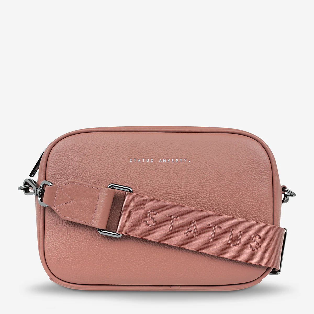 Status Anxiety Plunder With Webbed Strap - Dusty Rose Status Anxiety