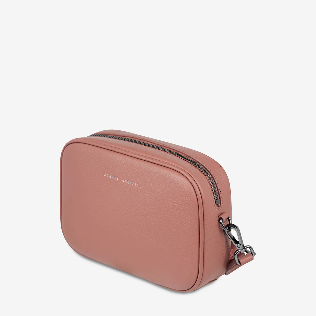 Status Anxiety Plunder With Webbed Strap - Dusty Rose Status Anxiety